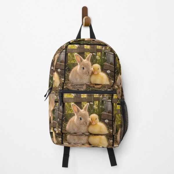 Item preview, Cute Farmyard Friends Bunny Duckling Animals designed and sold by BagFactoryUK.