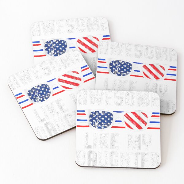 Item preview, Awesome Like My Daughter Sunglasses 4th Of July Gift Dad Men designed and sold by Bomebomst.