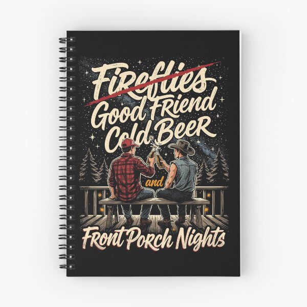 Item preview, Fireflies Good Friend Cold Beer and Front Porch Nights designed and sold by Welldoh.