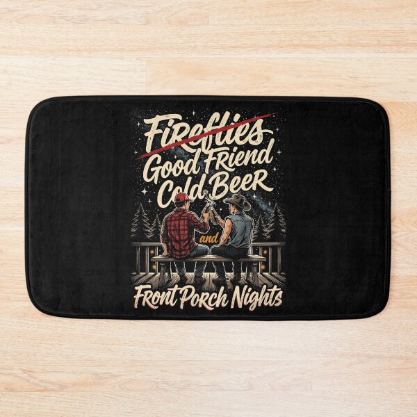 Item preview, Fireflies Good Friend Cold Beer and Front Porch Nights designed and sold by Welldoh.