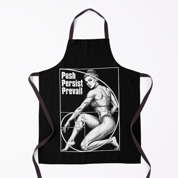 Item preview, Female Bodybuilder Fitness Competitor Fibonacci Spiral Gym designed and sold by GrandeDuc.