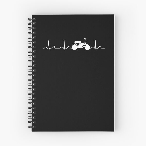 Item preview, Motorcycle Heartbeat ECG Line Art Design designed and sold by SoyLamderma.