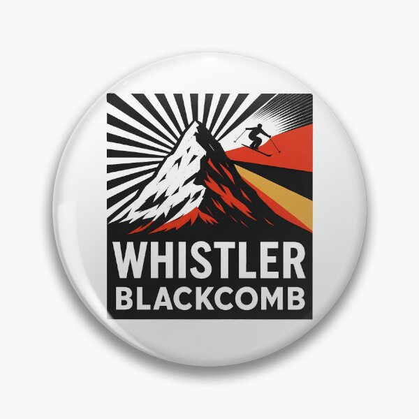 Item preview, Whistler Blackcomb Canada Souvenir - Ski Resort & Mountain Landscape Art designed and sold by OzzFrequency.