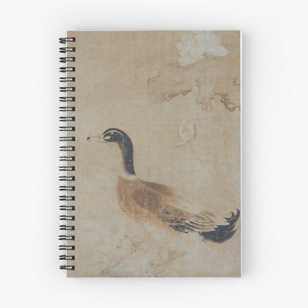 Item preview, drake and lotus flower  designed and sold by Paper & Pine .