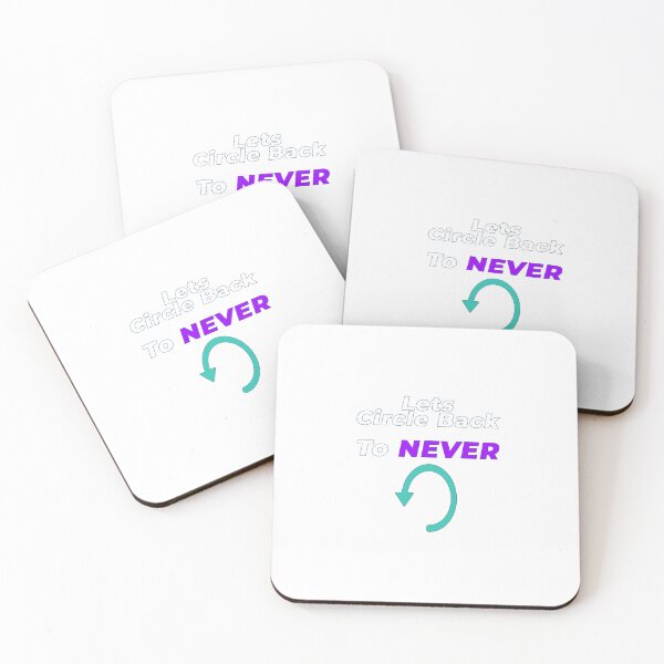 Item preview, Let's Circle Back To Never | Funny Corporate Meeting Humour T-Shirt designed and sold by NeuroShirts.