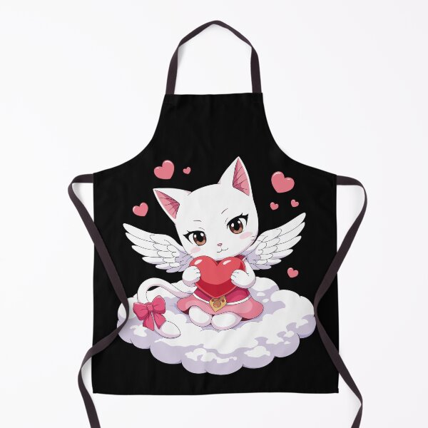 Item preview, Sweet cupid cat spreading love designed and sold by ProjetF.