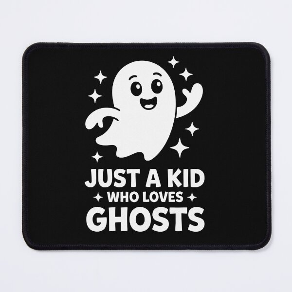 Item preview, JUST A KID WHO LOVES GHOSTS designed and sold by jkrphoto.