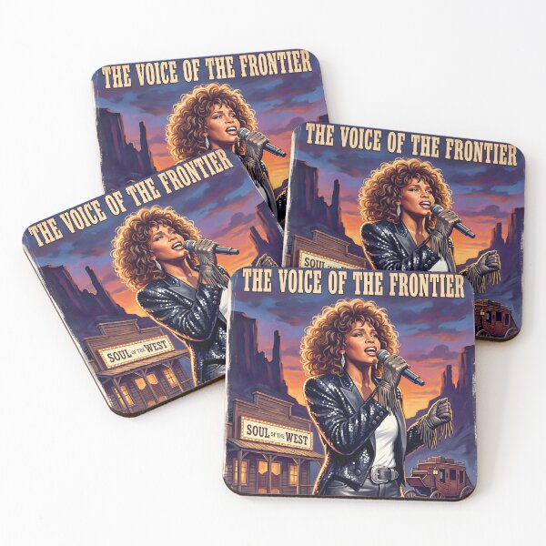 Item preview, Whitney Houston Hand-Drawn Retro Portrait designed and sold by ARTROGAN.
