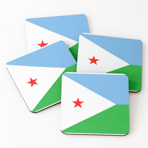Item preview, Djibouti Flag- Show your love for Djibouti! designed and sold by AlaskaExtreme.