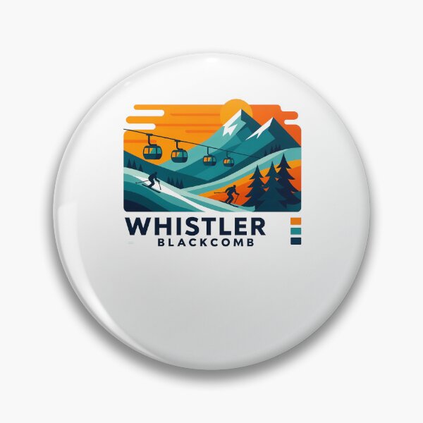 Item preview, Whistler Blackcomb Canada Souvenir - Ski Resort & Mountain Landscape Art designed and sold by OzzFrequency.