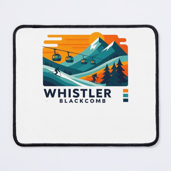 Item preview, Whistler Blackcomb Canada Souvenir - Ski Resort & Mountain Landscape Art designed and sold by OzzFrequency.