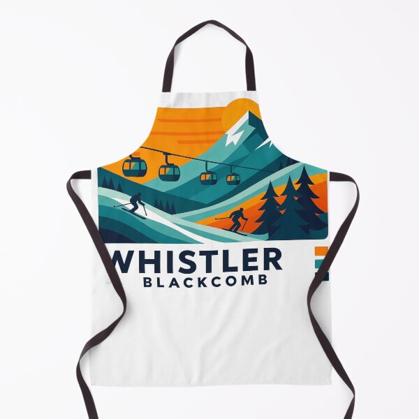 Item preview, Whistler Blackcomb Canada Souvenir - Ski Resort & Mountain Landscape Art designed and sold by OzzFrequency.