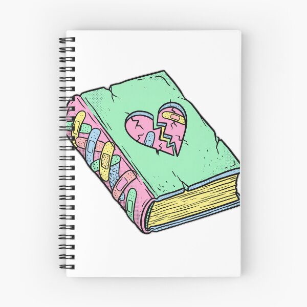 Item preview, BookTok Emotional Damage Broken Heart Book designed and sold by ryanguas.