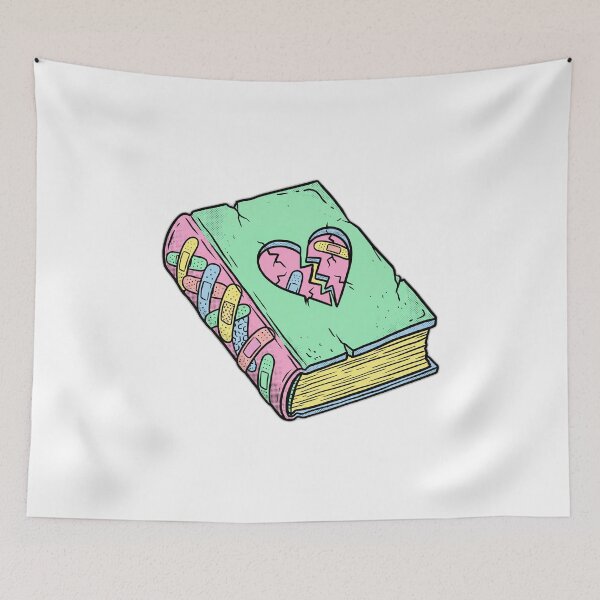 Item preview, BookTok Emotional Damage Broken Heart Book designed and sold by ryanguas.