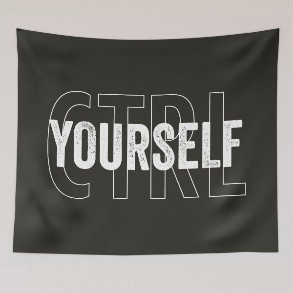 Item preview, CTRL Yourself Dark – Funny Keyboard Pun Humor Gift for Tech and Office Lovers designed and sold by Hello Hobbies.
