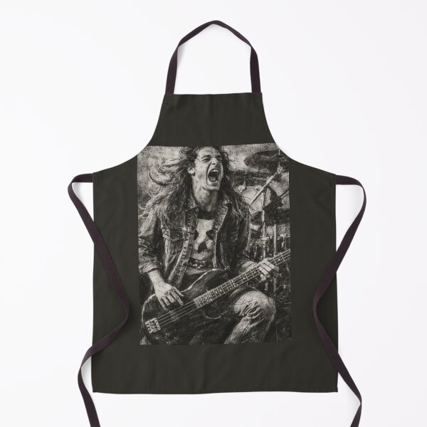 Item preview, Cliff Burton Digital Charcoal Bassist Portrait designed and sold by Neo21Studio.