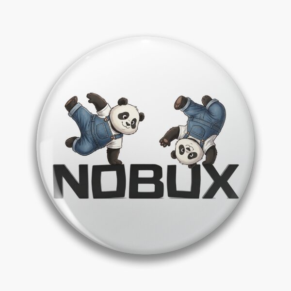Item preview, NOBUX: Dancing Pandas in Denim Overalls designed and sold by TANAKawaii.