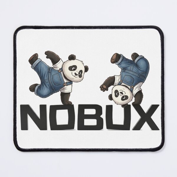 Item preview, NOBUX: Dancing Pandas in Denim Overalls designed and sold by TANAKawaii.