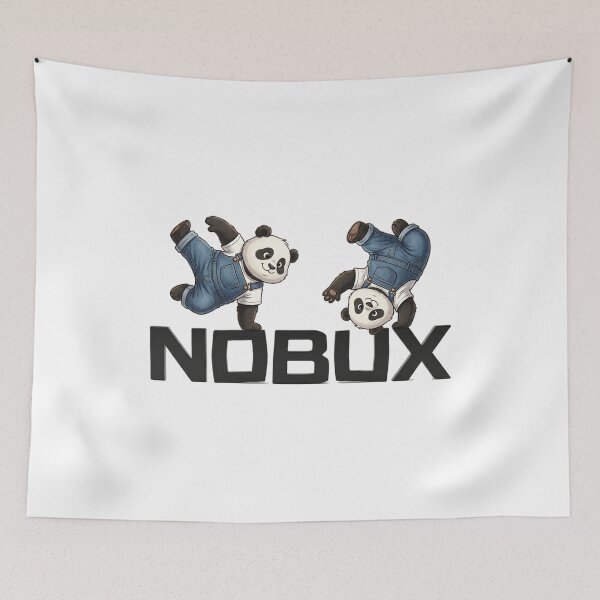 Item preview, NOBUX: Dancing Pandas in Denim Overalls designed and sold by TANAKawaii.