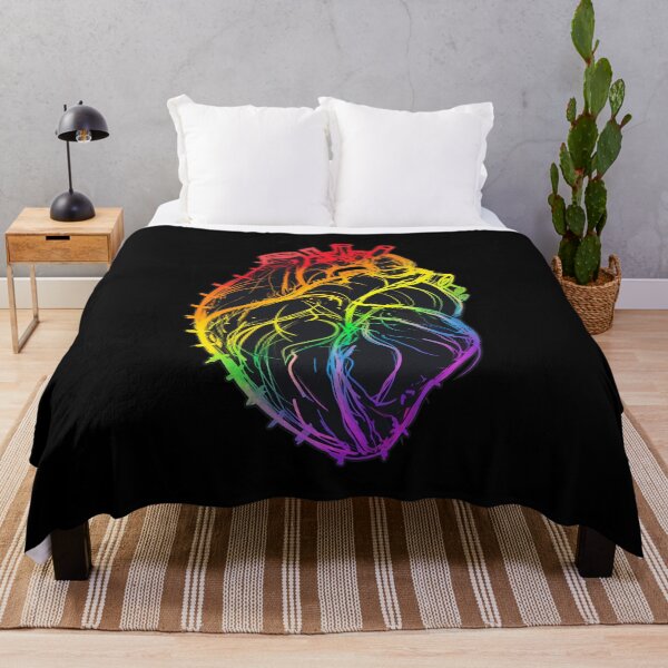 Item preview, Rainbow Heart Anatomy Art designed and sold by SoyLamderma.