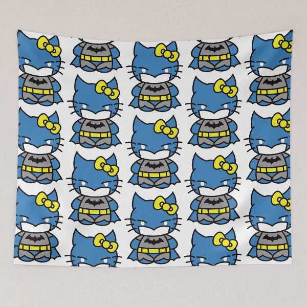 Item preview, Batman hello kitty designed and sold by Thing3of4girlie.