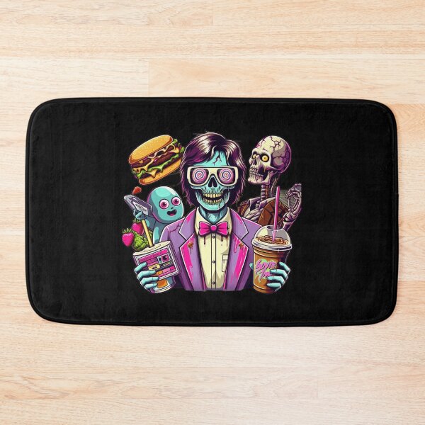 Item preview, retro geeky zombie designed and sold by Shirtabell.
