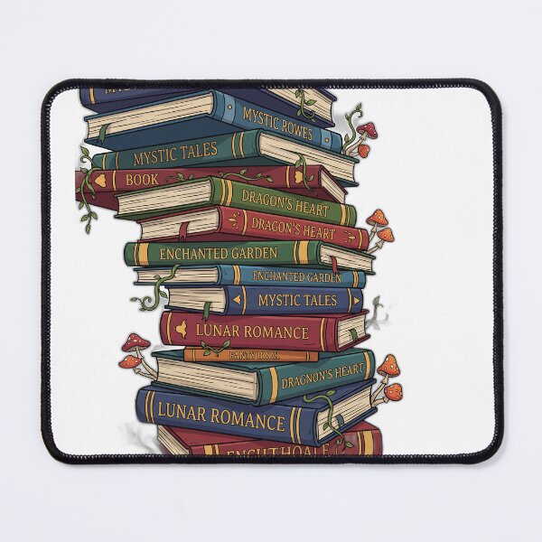 Item preview, Infinite TBR Pile Whimsical Book Stack designed and sold by ryanguas.