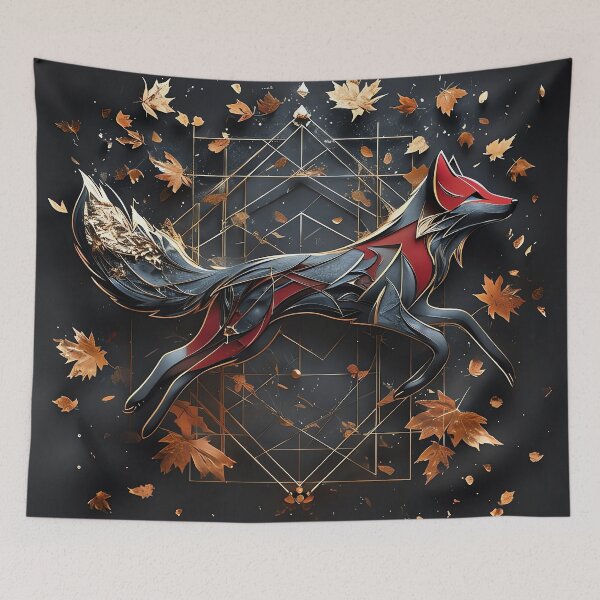 Item preview, Autumn Deco Fox designed and sold by ONYX Pixee.