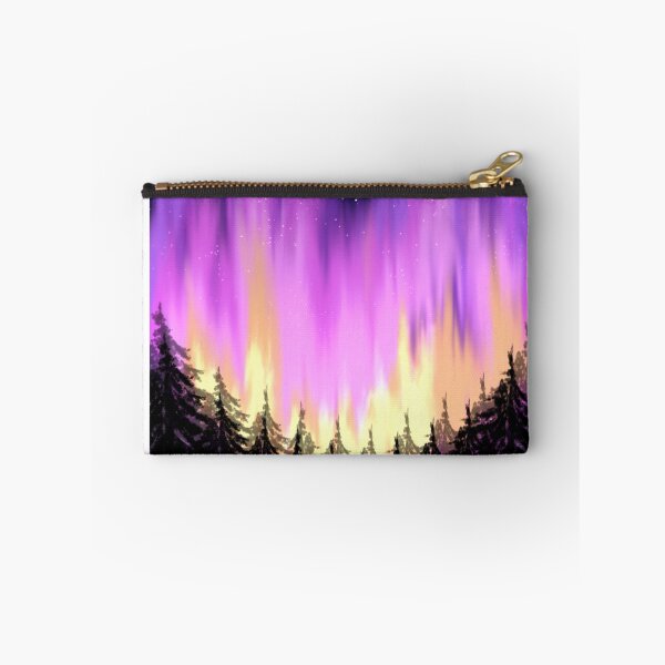 Item preview, Northern Lights with Purple Night Sky designed and sold by CanvasCharms.
