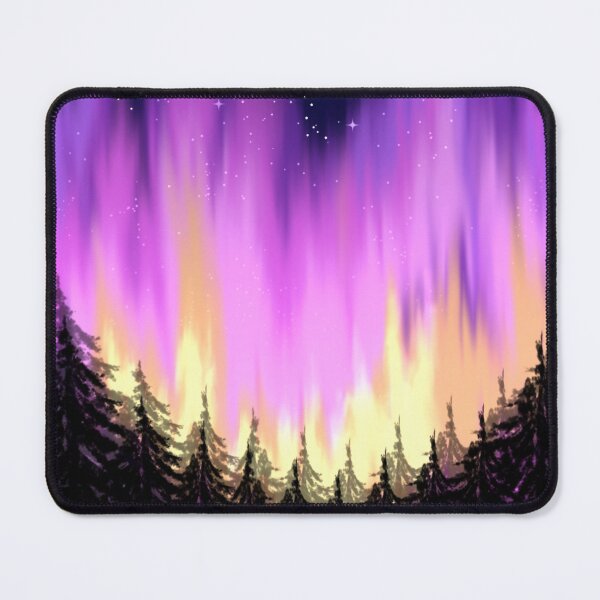 Item preview, Northern Lights with Purple Night Sky designed and sold by CanvasCharms.