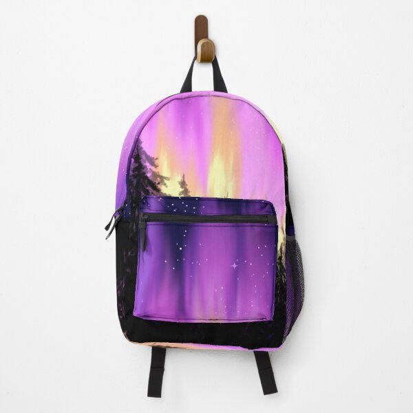 Item preview, Northern Lights with Purple Night Sky designed and sold by CanvasCharms.