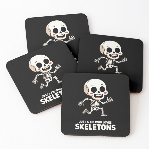 Item preview, JUST A KID WHO LOVES SKELETONS designed and sold by jkrphoto.