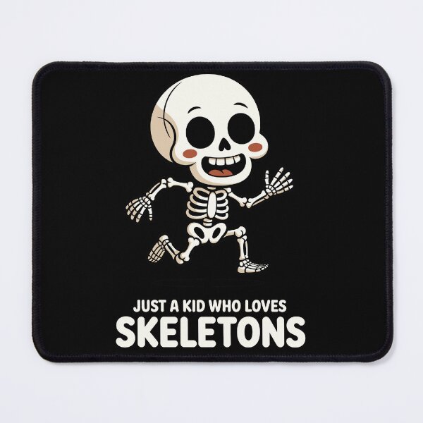 Item preview, JUST A KID WHO LOVES SKELETONS designed and sold by jkrphoto.
