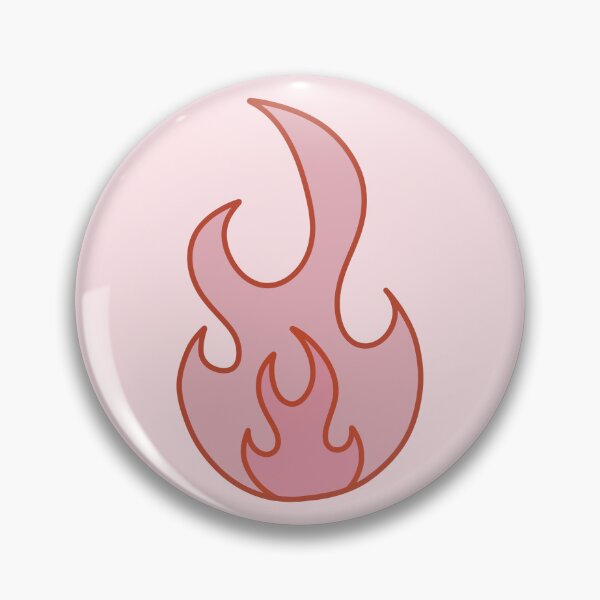 Item preview, Pink Flame Pattern designed and sold by The Innocent Ghost Project.