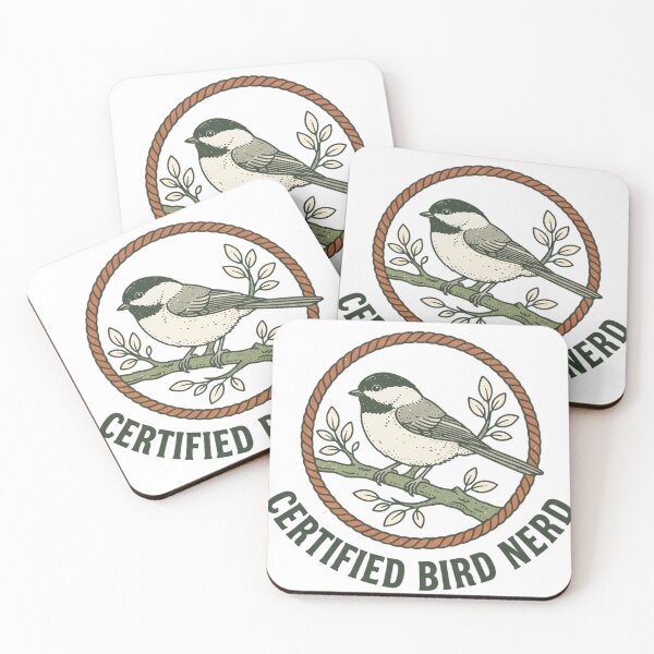 Item preview, CERTIFIED BIRD NERD birdwatching designed and sold by alex889art.