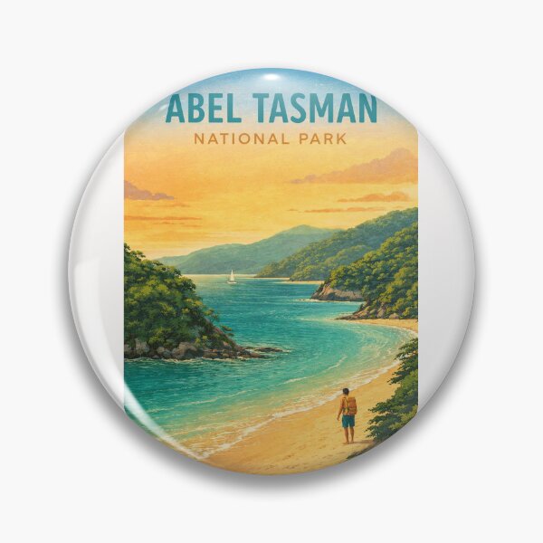 Item preview, Golden Coastline of Abel Tasman National Park with Turquoise Bays and Forest Trails designed and sold by Places On Earth.