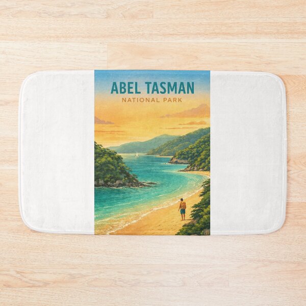 Item preview, Golden Coastline of Abel Tasman National Park with Turquoise Bays and Forest Trails designed and sold by Places On Earth.