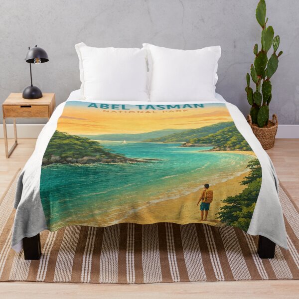 Item preview, Golden Coastline of Abel Tasman National Park with Turquoise Bays and Forest Trails designed and sold by Places On Earth.