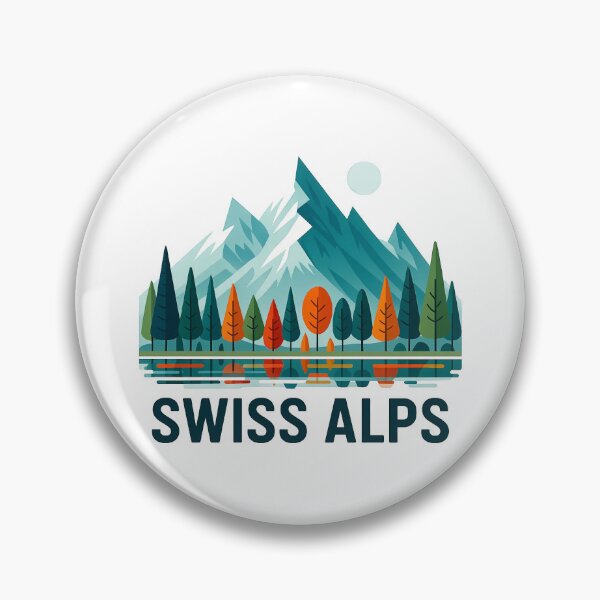 Artikelvorschau, Schweizer Alpen – Souvenirs aus den Schweizer Alpen – Kunst aus Alpendörfern und Bergseen entworfen und verkauft von OzzFrequency.