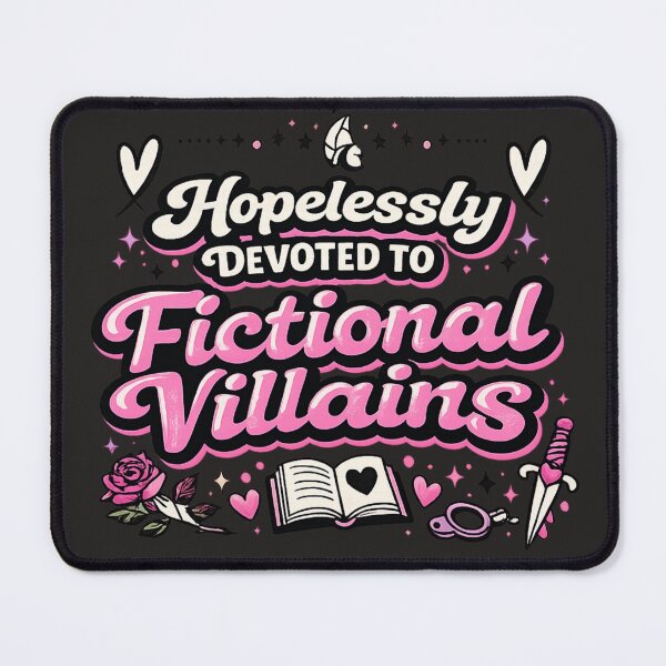Item preview, hopelessly devoted to fictional villains designed and sold by rafi18.