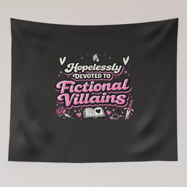 Item preview, hopelessly devoted to fictional villains designed and sold by rafi18.