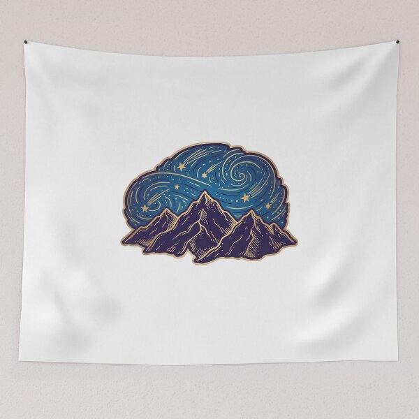 Item preview, Starfall Mountain Court Celestial Fantasy designed and sold by ryanguas.