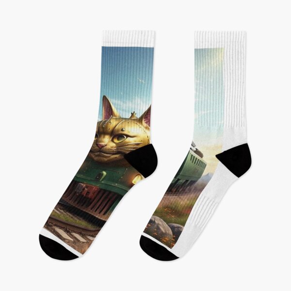Item preview, Cat train designed and sold by ZeusGallery.