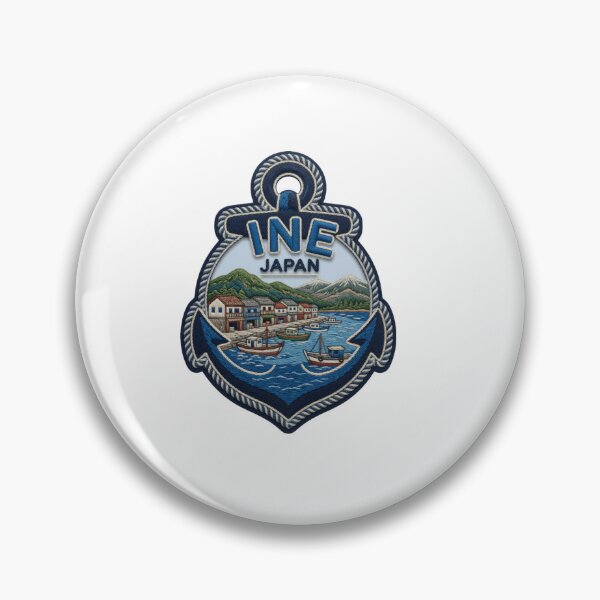 Item preview, Ine Japan Harbor Embroidered Patch designed and sold by Imaginarium of Chaos falcon88 .