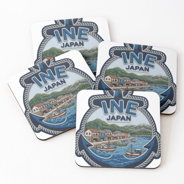 Item preview, Ine Japan Harbor Embroidered Patch designed and sold by Imaginarium of Chaos falcon88 .