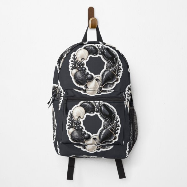 Item preview, Obsidian Seashells – Dark Botanical Collection designed and sold by Roberta Calabrese.