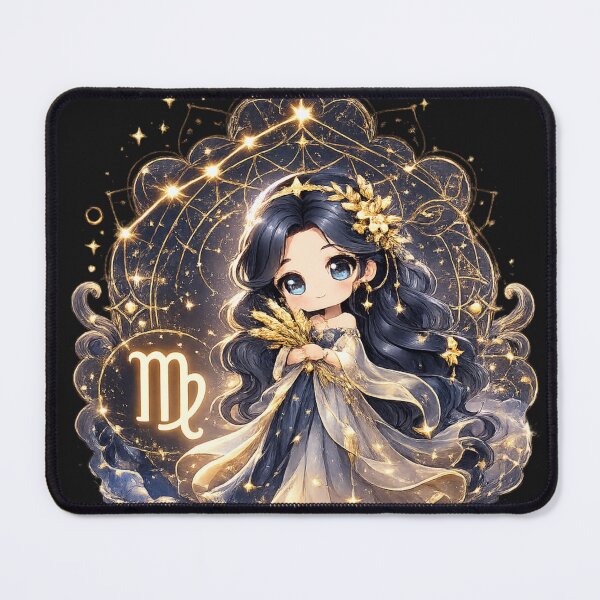 Item preview, NU Virgo — Cute Celestial Zodiac Mascot designed and sold by NUFADE.