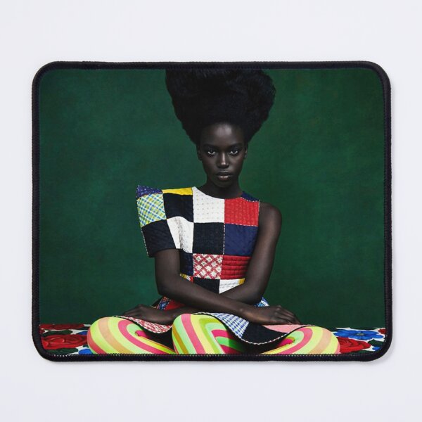 Item preview, African Fashion Photography Editorial Portrait Colorful Contemporary Style Bold Textile Design Luxury Creative Portrait Gift For Fashion Collector designed and sold by Kzara Visual.