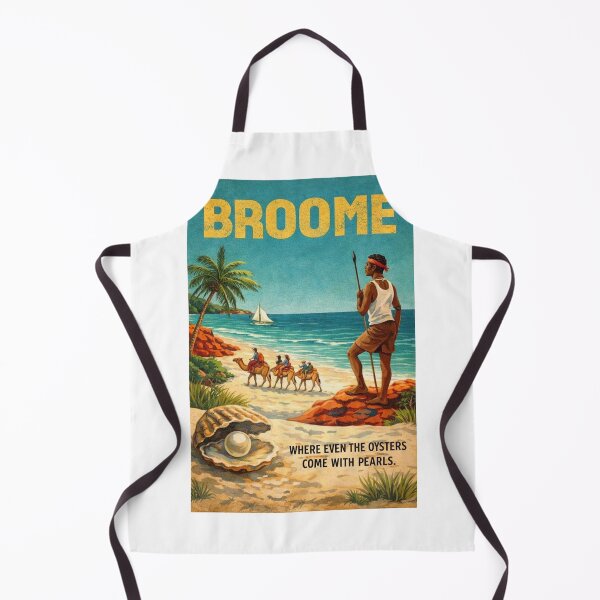 Item preview, Broome Coastline with Cable Beach Camel Ride and Kimberley Heritage designed and sold by Aryabek.