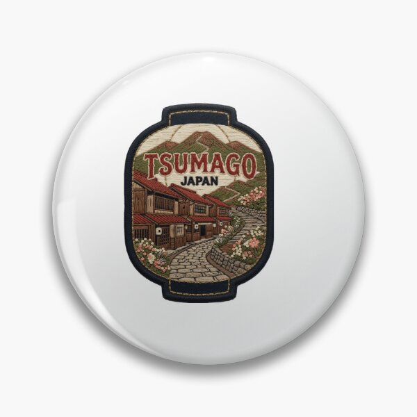 Item preview, Tsumago Japan Historic Travel Patch designed and sold by Imaginarium of Chaos falcon88 .
